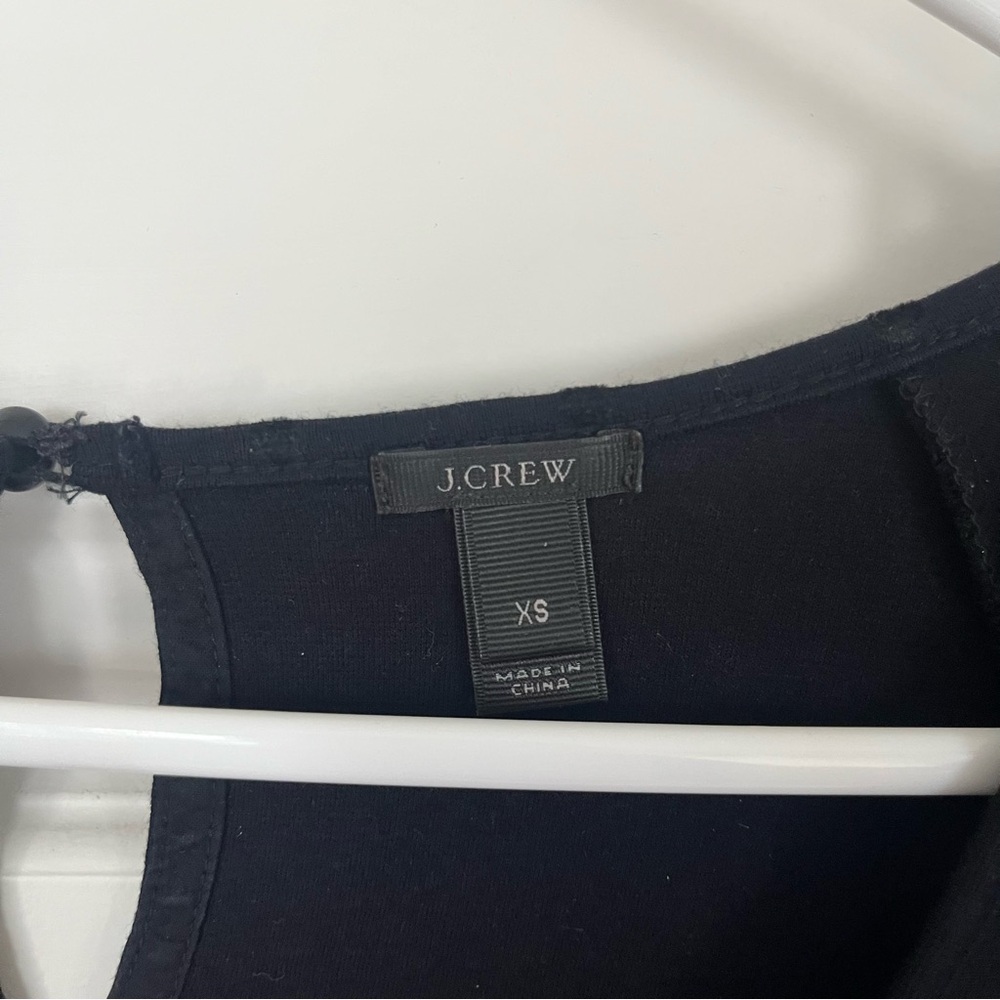 J. Crew Black Blouse - Picture 2 of 4